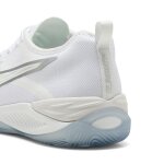 Puma chaussures de handball eliminate nitro? 4 unisexe, chaussures, blanc / silver, 45