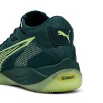 Puma chaussures de handball eliminate nitro? sqd 4 unisexe, chaussures, vert terrain / fizzy light / ...