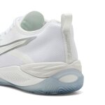 Puma chaussures de handball eliminate nitro� 4 unisexe, chaussures, blanc / silver, 39