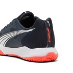 Puma chaussures de handball eliminate turbo unisexe, chaussures, parisian night / blanc / glowing rouge, ...