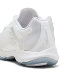 Puma chaussures de handball vantage nitro� unisexe, chaussures, blanc / silver / ash gris, 47
