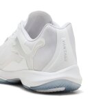 Puma chaussures de handball vantage nitro� unisexe, chaussures, blanc / silver / ash gris, 48