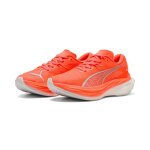 Puma chaussures de running deviate nitro� 3 femme, glowing rouge / silver, 41