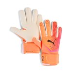 Puma gants de gardien de but de football future match nc, accessoires, heat fire / ravish, 4