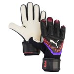 Puma gants de gardien de but de football future match nc, accessoires, noir / glowing rouge / violet ...