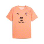 Puma maillot d�avant - match ac milan homme, sport, rose fruit / sunny jaune, s