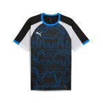 Puma maillot de football a motif individualliga homme, sport, noir / blanc / ultra bleu, l