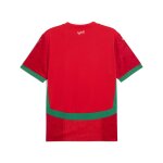Puma maillot home 2025 maroc homme, v�tements, rouge / archive vert, xs