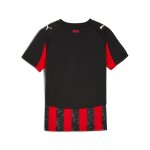 Puma maillot home 25 / 26 ac milan enfant et adolescent, vtements, rouge / noir, 13 - 14y