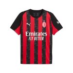 Puma maillot home 25 / 26 ac milan homme, sport, rouge / noir, m