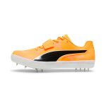 Puma pointes de saut en hauteur evospeed 11 ultraweave, chaussures, sun stream / sunset glow / noir, ...