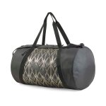 Puma sac de sport unisexe - at essentials barrel bag, 27x48x27cm (hxlxp) silver