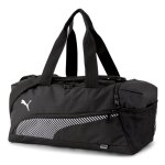 Puma sac de sport unisexe - fundamentals sports bag xs, puma cat logo, 22x40x22cm (hxlxp) noir