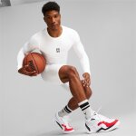 Puma t - shirt de basketball a manches longues hoops team homme, vtements, blanc, l