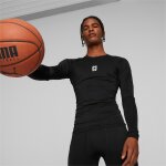 Puma t - shirt de basketball a manches longues hoops team homme, vêtements, noir, l Puma t - shirt de basketball a manches longues hoops team homme, vêtements, noir, l