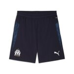 Puma short d�entra�nement olympique de marseille homme, sport, navy / blanc, xl