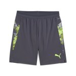 Puma short de foot individualcup homme, sport, galactic gris, s
