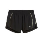 Puma short de running velocity 3  femme, sports, noir / dor� moon, s
