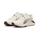 Puma sneakers floral ribbon pwrhybrid femme, fitness, warm blanc / ruby shimmer, 36