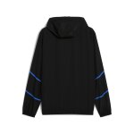 Puma veste tiss�e olympique de marseille faster homme, v�tements, noir / jaune alert, l