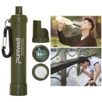 Purificateur d'eau portable d'ext�rieur, filtre a eau ultra - filtrant, vie d'urgence, survie, camping, ...