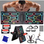 Push up rack board portable multifonctionnelle pliante 12 en 1, planche push up avec gants de protection ... Push up rack board portable multifonctionnelle pliante 12 en 1, planche push up avec gants de protection ...