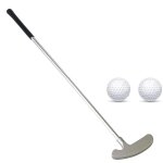 Putter double face dtachable en trois parties, adapt aux gauchers masculins et fminins + 2 balles
