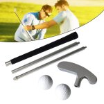 Putter de golf classique avec poigne premium, tte bidirectionnelle, tige de golf en aluminium respirante ...
