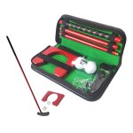 Putter de golf portable en trois parties, ensemble de balles d'entranement, equipement d'intrieur, ...