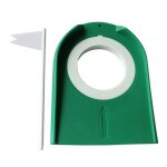 Putter de golf vert pliable, coupe a trous, outil de rgulation pour l'intrieur et l'extrieur