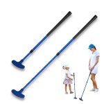 Putter pour hommes et enfants, droitier et gaucher, bidirectionnel, mini putter pour enfants, exercice ...