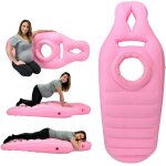 Pvc coussin de grossesse gonflable avec trou - matelas gonflable de maternit - tapis de yoga pour femme ...