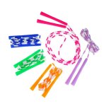 Pvc famille sports corde a sauter enfants fantaisie bambou corde a sauter poigne antidrapante dur perle ...