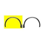 Pvc - garniture d'aile gauche pour nissan qashqai depuis 2007