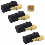 Quatre capteurs de stationnement - peugeot 307 1. 4 16v a part. 08 / 2000