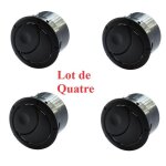 Quatre grilles de ventilations habitacles - dacia logan pick up 1. 2 a part. 03 / 2008