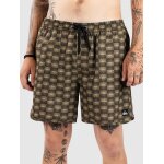 Quiksilver surfsilk scallop volley 16 boardshort marron