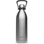 Qwetch - grande bouteille isotherme - inox brossé 1, 5l - 48h froid et 16h chaud - etanche & sans bpa ... Qwetch - grande bouteille isotherme - inox brossé 1, 5l - 48h froid et 16h chaud - etanche & sans bpa ...