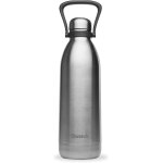 Qwetch - grande bouteille isotherme - inox brossé 1, 5l - 48h froid et 16h chaud - etanche & sans bpa ... Qwetch - grande bouteille isotherme - inox brossé 1, 5l - 48h froid et 16h chaud - etanche & sans bpa ...
