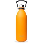 Qwetch - grande bouteille isotherme - inox brossé 1, 5l - 48h froid et 16h chaud - etanche & sans bpa ... Qwetch - grande bouteille isotherme - inox brossé 1, 5l - 48h froid et 16h chaud - etanche & sans bpa ...