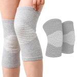 Qxer - lot de 2 genouillères en bambou pour hommes et femmes, soutien et compression pour volley - ball ... Qxer - lot de 2 genouillères en bambou pour hommes et femmes, soutien et compression pour volley - ball ...