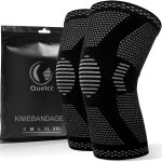 Qxer - 2 pices genouillre pour femmes et hommes, genouillre sport, genouillre musculation, pour les ...