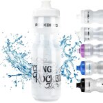 Qxer - bidon vlo 750ml gourde eau vtt grande bidon de boisson pp5 sans bpa bouteille pour cyclisme fitness ...