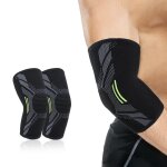 Qxer - coudire compression elastique respirante soutien coude arthrite tennis protection articulaire ...