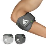 Qxer - coudiere tendinit, coudires epicondylite rglable, attelle coude de compression avec rembourrage, ...