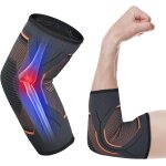 Qxer - coudire tendinite, support coude unisexe, coudire musculation et epicondylite, attelle coude ...