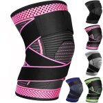 Qxer - genouillre sport pour hommes femmes 1 pice rglable compression genouillre pour dchirure du ...