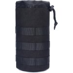 Qxer - molle porte gourde sac a dos, porte bouteille tactique bandoulire rglable avec porte bouteille ...