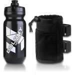 Qxer - porte - gourde vlo isolant oxford fabric bottle holde avec poche filet + gourde 610ml u2013 support ...