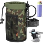 Qxer - porte gourde velo sans vis bidon porte velo avec poche en maille porte gourde vtt pour bouteille ...